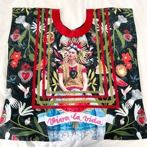 FRIDA KAHLO Huipil Hand Embroidered Top